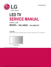 LG 24LJ480U-PZ Service Manual