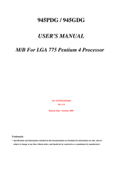 JETWAY 945GDG User Manual