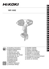 HIKOKI WR 16SE Handling Instructions Manual