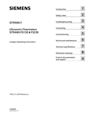 Siemens SITRANS FS230 Compact Operating Instructions