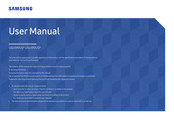 Samsung LU32J590 User Manual