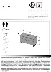 Forte LKDT211 Assembling Instruction