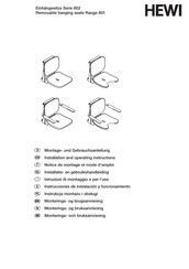 Hewi 802.51.13260 SD Installation And Operating Instructions Manual