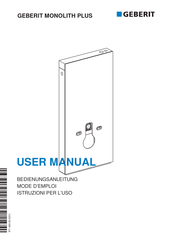 Geberit K7110518 User Manual