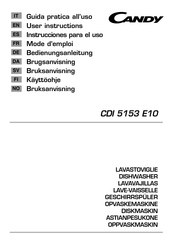 Candy CDI 5153 E10 User Instructions