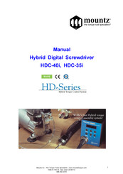 Mountz HD Series Manual