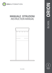 On Automation ORION BL500L Instruction Manual