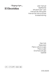 Electrolux EHG 30235 User Manual