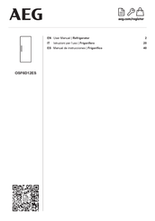 AEG OSF6D12ES User Manual