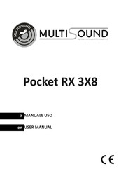 MultiSound Pocket RX 3X8 User Manual