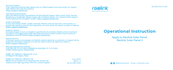 Reolink Solar Panel 2 Operational Instruction