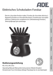 ADE KG 2152 Operating Manual