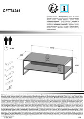 Forte CFTT4241 Assembling Instruction