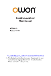 Owon XSA818 User Manual