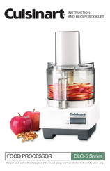 Cuisinart DLC-5 Series Instruction And Recipe Booklet