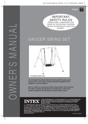 Intex SAUCER Owner's Manual