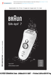 Braun Silk-epil 7-527 Manual