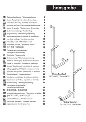 Hans Grohe Unica Comfort 26324000 Instructions For Use/Assembly Instructions