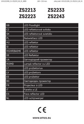Emos ZS2243 Manual