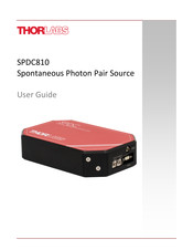 THORLABS SPDC810 User Manual