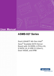 Advantech ASMB-927 User Manual