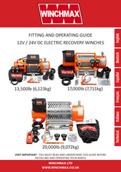 Winchmax WM13500 Fitting And Operating Manual