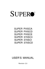 Supermicro SUPER PIIISCA User Manual