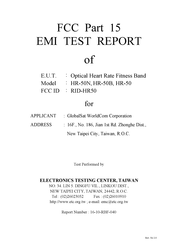 Globalsat HR-50B Manual