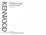 Kenwood KT-5020 Instruction Manual