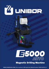 Unibor E5000 AUTO Manual