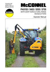 McConnel PA5755 Operator's Manual