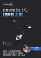 Skandika Fitness SF-1760 Assembly Instructions And User Manual