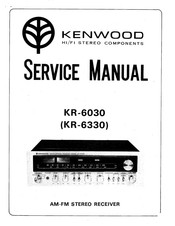 Kenwood KR-6030 Service Manual