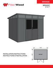 FIberWood MIRA0907 Installation Instructions Manual