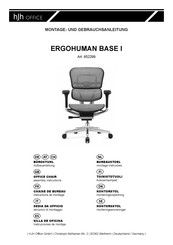 HJH office ERGOHUMAN BASE I 652299 Assembly Instructions Manual