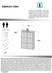 Forte CHEST SQNK321-C804 Assembling Instruction