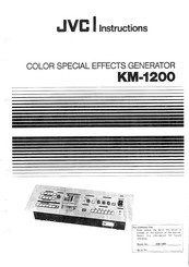 JVC KM-1200 Instructions Manual