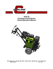 CIMLINE PCR 30 Owner's/Operator's Manual
