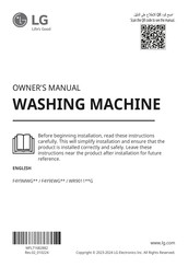 LG WR9011 G Series Owner's Manual