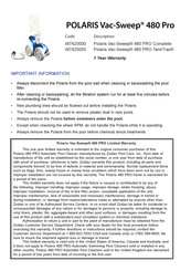 Polaris W7420005 Manual