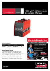 Lincoln Electric REDI-MIG 4S Operator's Manual