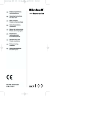 EINHELL Bavaria 42.578.20 Operating Instructions Manual