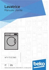Beko WTV 7532 XW0 User Manual