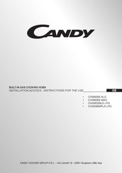 Candy CHG938WPLX LPG Manual