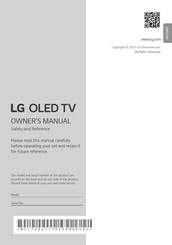 LG OLED77M36LA.AFB Owner's Manual