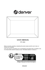 Denver PFF-1064 User Manual