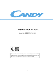 Candy CDG5T717CS KSA Instruction Manual
