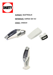 Electrolux RAPIDO ZB 412 Manual