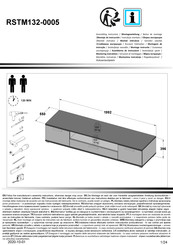 Forte RSTM132-0005 Assembling Instruction