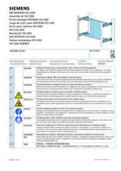 Siemens 8PQ9800-5AA60 Operating Instructions Manual